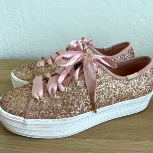 Keds X Kate Spade ♠️ New York triple kick glitter